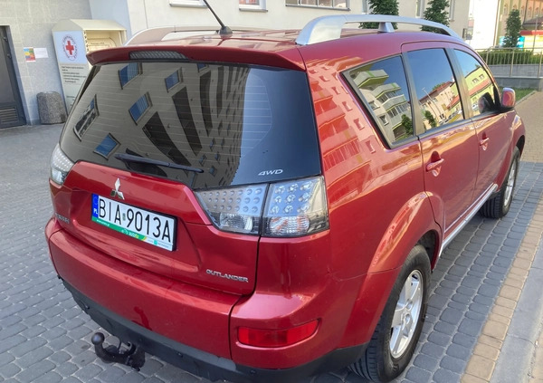 Mitsubishi Outlander cena 24500 przebieg: 256000, rok produkcji 2010 z Białystok małe 67